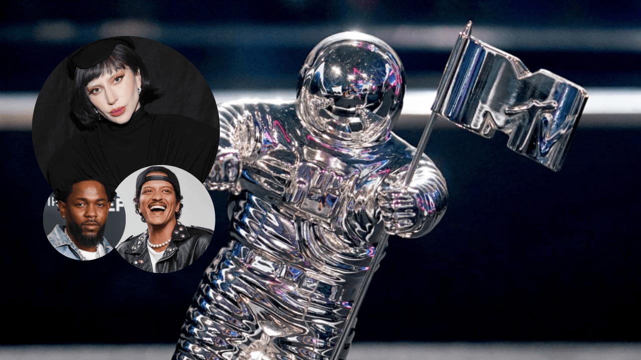 Lady gaga, Bruno Mars e Kendrick lamar lideram as indicações do VMA 2025